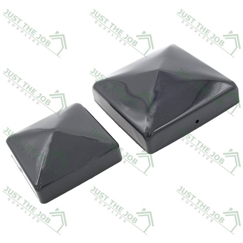 Metal fence post caps - fence, |
