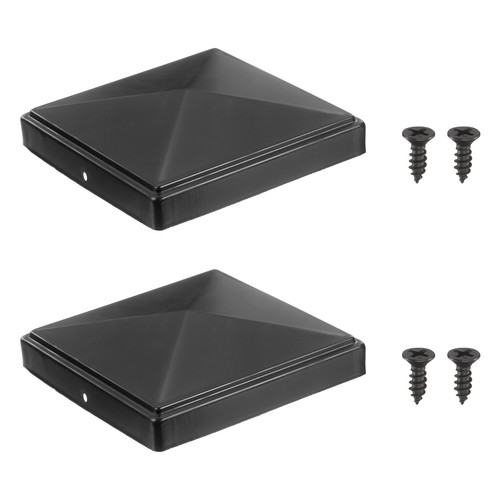 2pcs pyramid post cap x6 - pyramid,