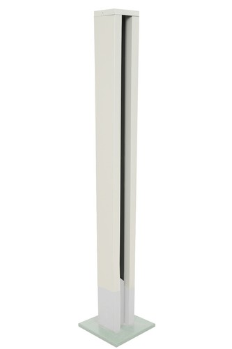 Slotted concrete end - slotted, post