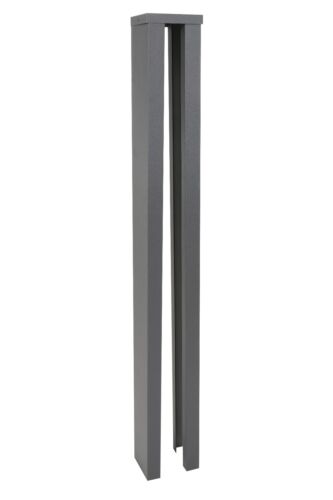 Slotted concrete fence post - slotted,